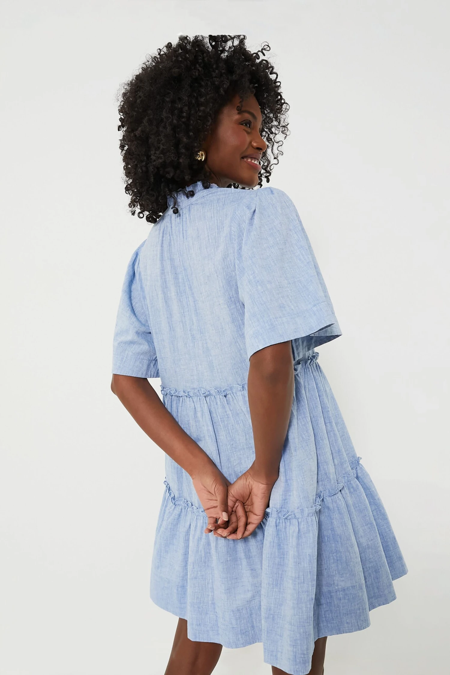 Chambray Crawford Dress 6 Chambray Crawford Dress - Image 4