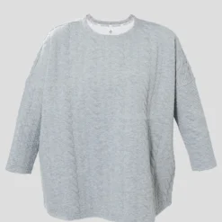 Gray Cable Ally Swing Sweatshirt -Deals Raimenti Store 0bavIfGCxD60yx7elGMnyFqPzOzTiCLt 1