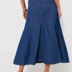 Marella Blue Jean Edera Skirt -Deals Raimenti Store 0qI6PUtefLegB6CKzWpaE6jfUw75elwu 1