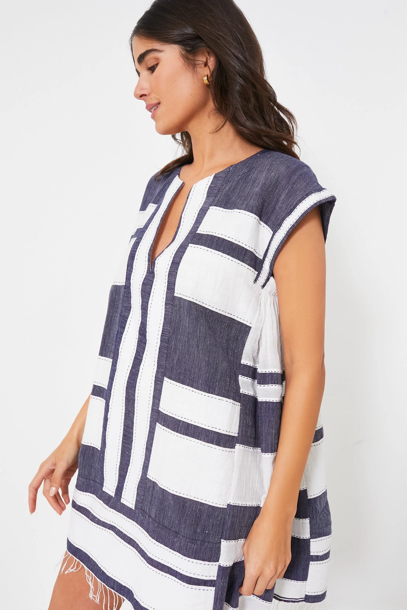 Debre Navy Elina Caftan 5 Debre Navy Elina Caftan - Image 3