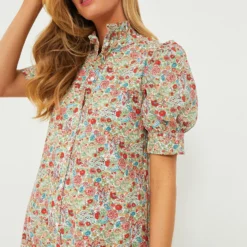 Red Floral Ruffle Collar Louisa Midi Dress -Deals Raimenti Store 430wvPHorrzQSCMamkMlSGWddu0Ppbn5 1 scaled