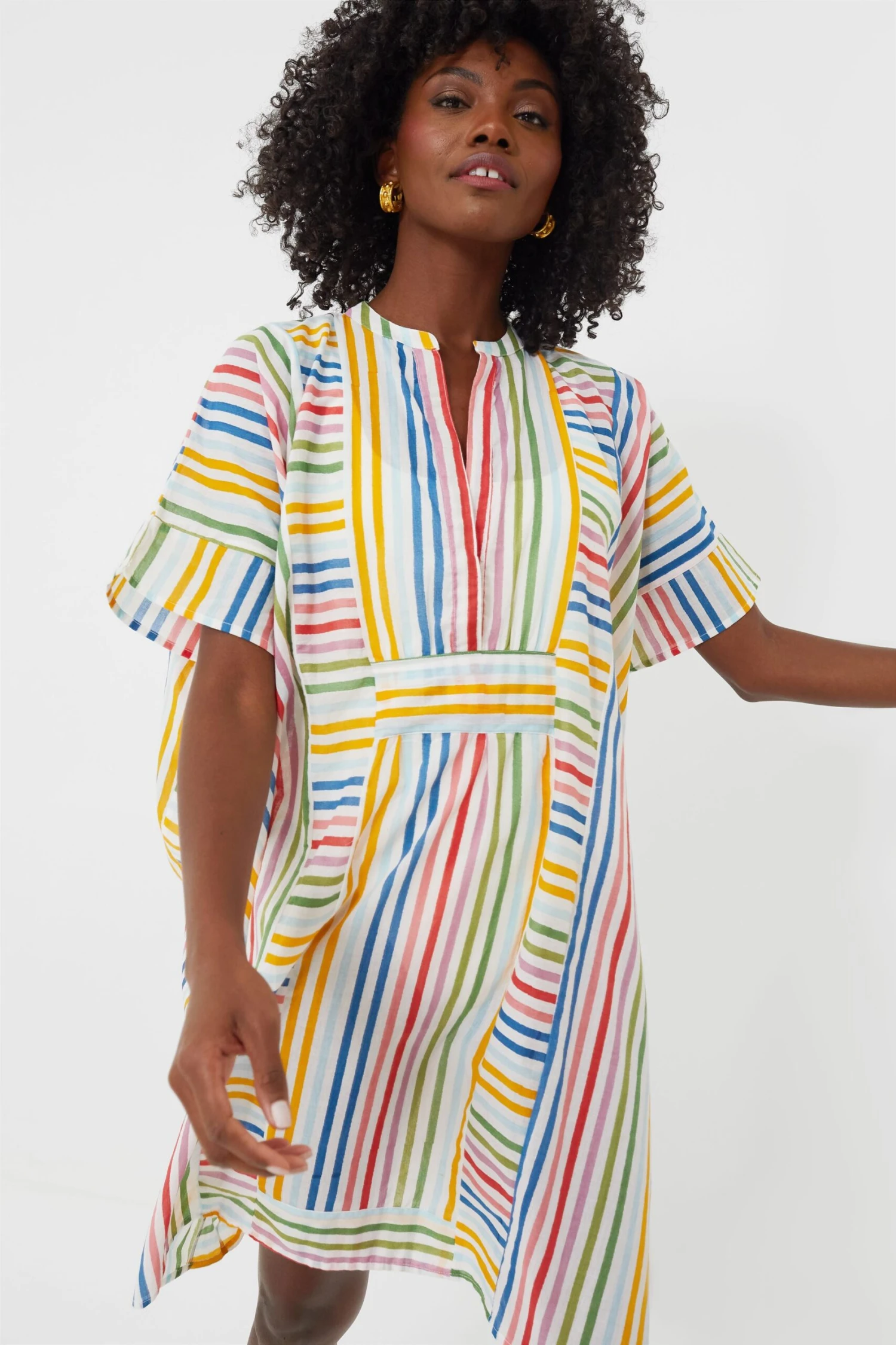 Rainbow Emerson Short Caftan 3 Rainbow Emerson Short Caftan - Image 2