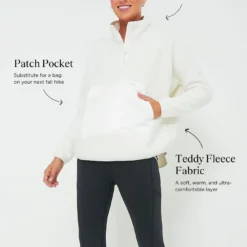 White Fleece Cady Quarter Zip -Deals Raimenti Store 5tedKUMdBcu74my5PD2LLl1wcP8HBoAV 1