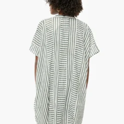 Moss Stripe Emerson Short Caftan 10 Moss Stripe Emerson Short Caftan -Deals Raimenti Store 730dYbeO3aAovluhhQbfyndxpEXN5T1X 1