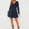 Navy Floral Ruffle Neck Norah Mini Dress 1 Navy Floral Ruffle Neck Norah Mini Dress -Deals Raimenti Store 7cg2K2dHh9boeaF2S6ZHFddBs181albQ 1