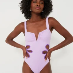Lilac And Plum Flora One Piece