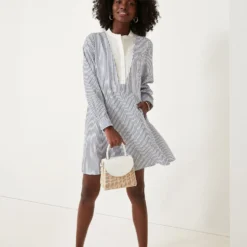 Blue Striped Lottie Dress