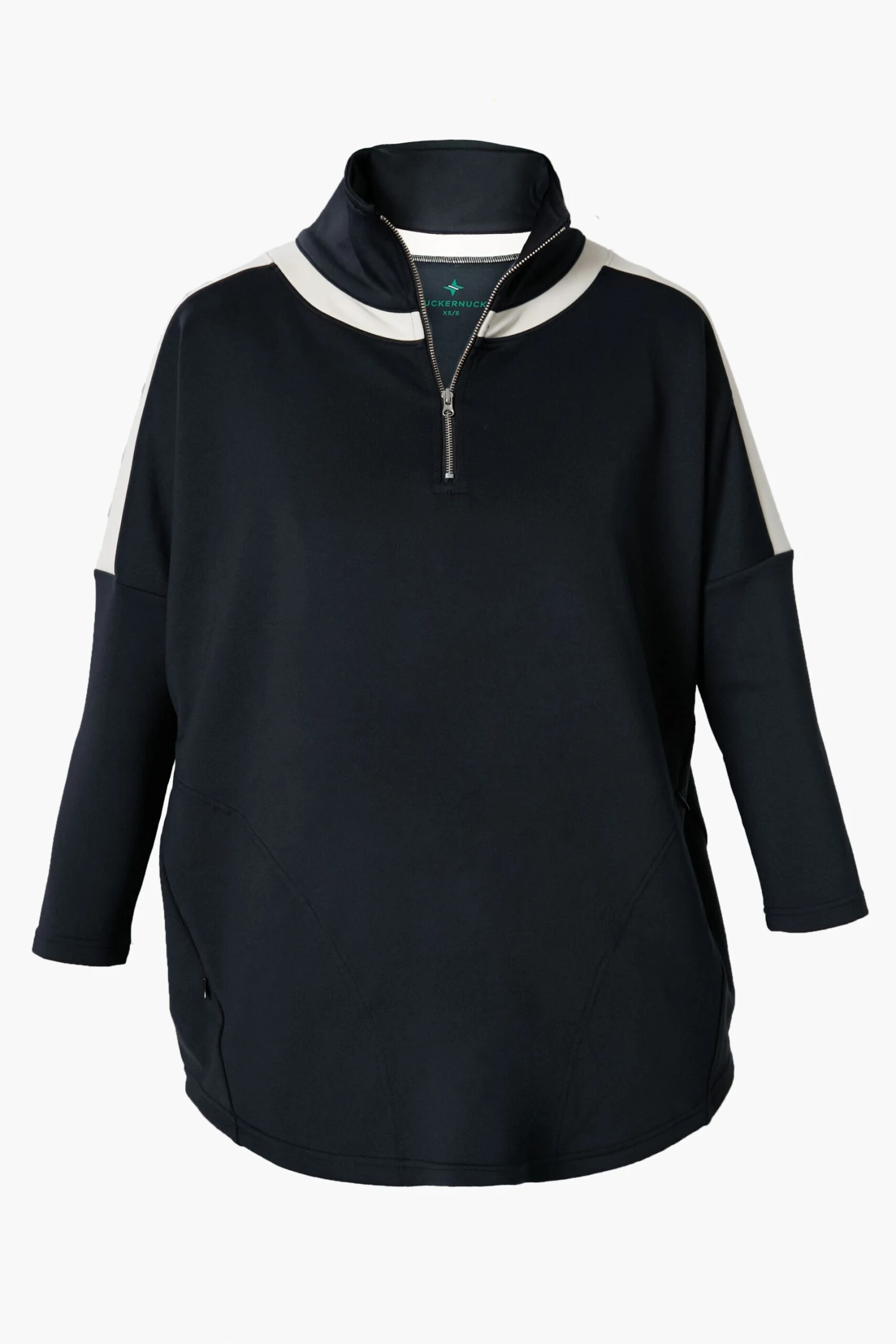 Black And Ivory Amelie Quarter Zip 10 Black And Ivory Amelie Quarter Zip - Image 8
