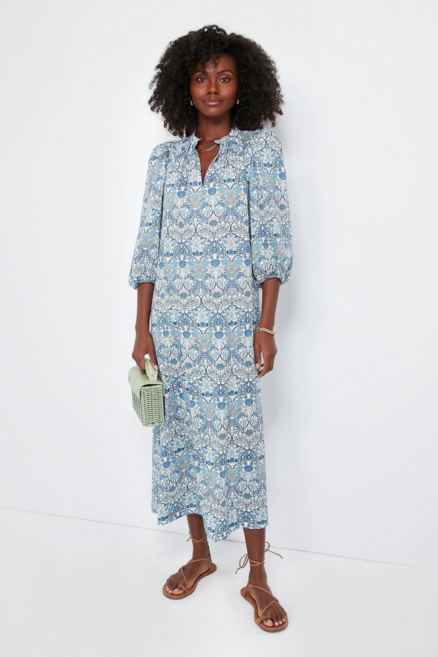 Blue Morris Allotment Maya Dress 8 Blue Morris Allotment Maya Dress - Image 6