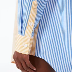 Solid & Striped Pacific Blue Stripe Oxford Tunic -Deals Raimenti Store CtBltiF0FuRus2gmWWwI9Rk6tPAX2Ctn 1