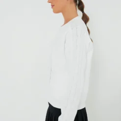 White Cable Knit Reid Sweatshirt -Deals Raimenti Store CzLbxQ51vQqIEyxlYPRhdfuKLxfxNuCq 1 scaled