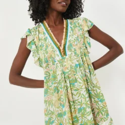 Green Orchid Sasha Mini Dress