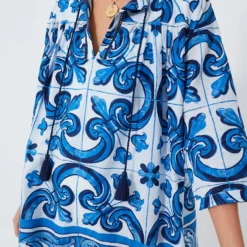 Capri Blue Majolica Tile Bondi Coverup -Deals Raimenti Store Eelt67yR2TTH2mptASzaX9MolXPG0VB7 1 scaled