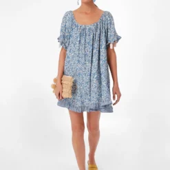 Gloriosa Cornflower Marina Dress