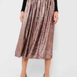Rose Gold The Viola Skirt