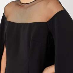 Black Estelle Cape Dress -Deals Raimenti Store HwsPVpzwBvYXCdFMiETs6nrrrhfqlkrE 1 scaled