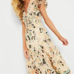 ULLA JOHNSON Pearl Flora Angelica Dress