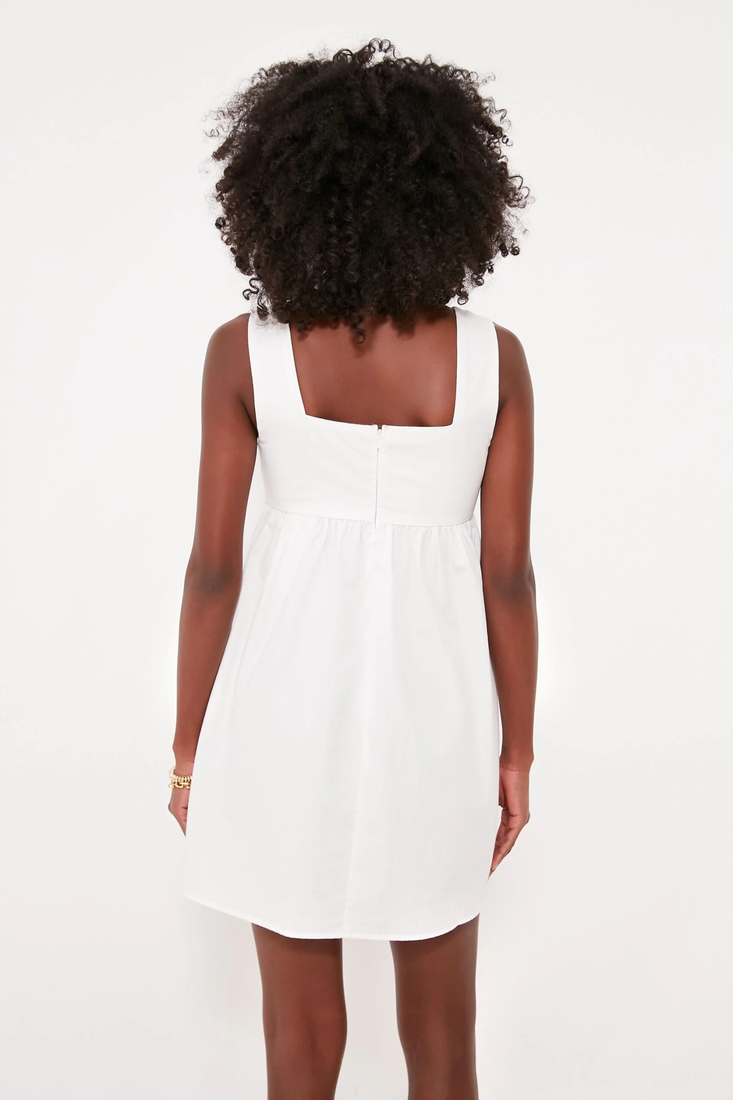 White Letizia Mini Dress 6 White Letizia Mini Dress - Image 4