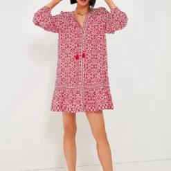 Vineyard Vines Red Tile Vineyard Dress