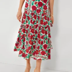 Pink Dijon Honduras Maxi Skirt