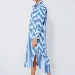 Blue Stripe Constance Maxi Shirt Dress -Deals Raimenti Store M8Qwp4lDDtGn8JdFShUtO4gDjn5nBP2D 1 scaled