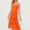 SELF PORTRAIT Orange Lace Midi Dress -Deals Raimenti Store ME0IM1AiMIzYAyuFYj1KB71sNcJyrlCZ 1 scaled