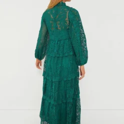 Farm Rio Dark Green Guipure Long Sleeve Maxi Dress -Deals Raimenti Store MHkoNFBpIcBUbAxjlVrgnMgA7JlYM661 1 scaled