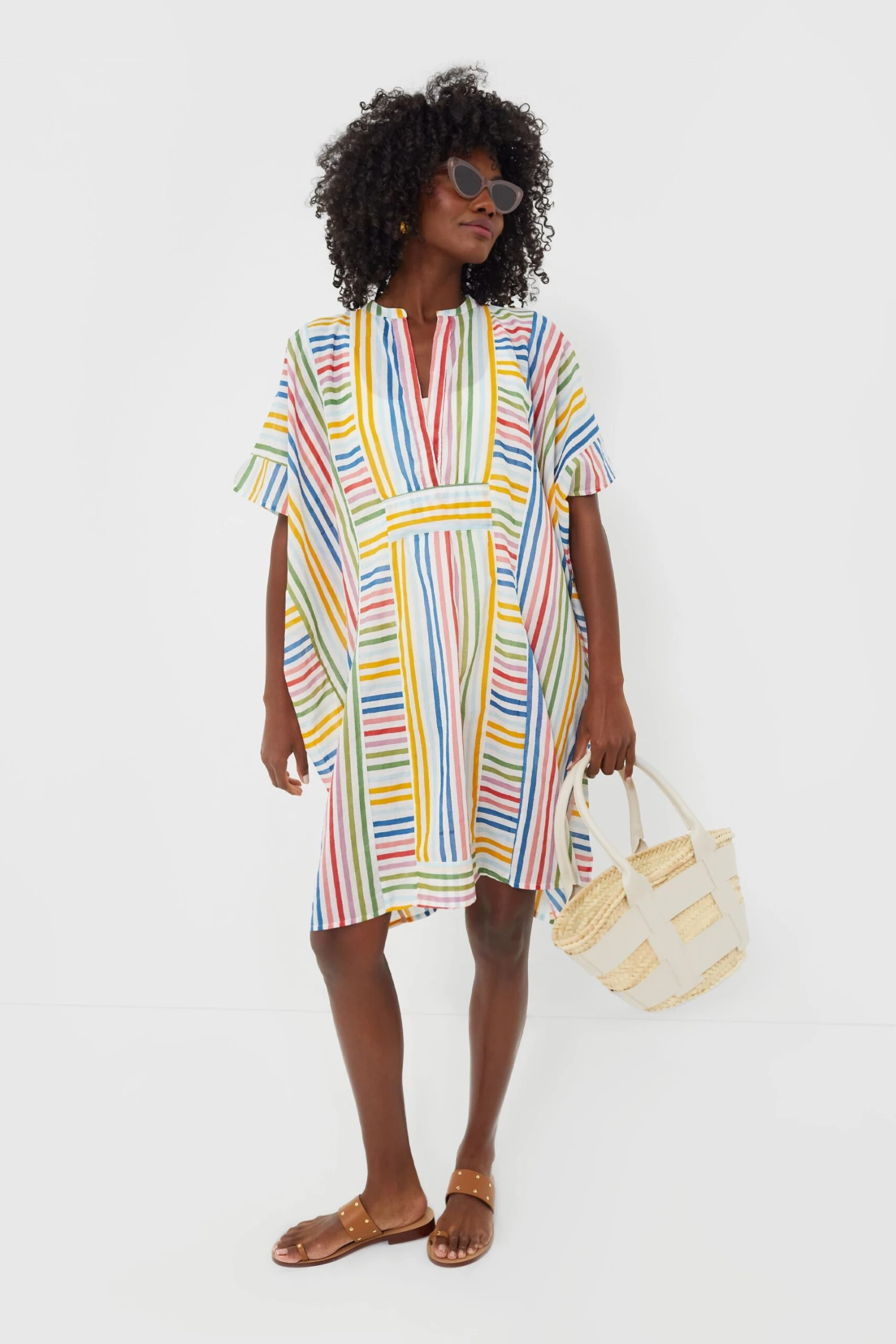Rainbow Emerson Short Caftan 2 Rainbow Emerson Short Caftan