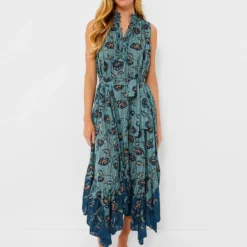 ULLA JOHNSON Cornflower Beverly Dress