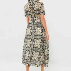 Tory Burch Navy Sundial Printed Cotton Shirtdress -Deals Raimenti Store OKTdWkfkC6PTr13kIM1cRI3zkpsRvyUG 1