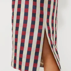 Bordeaux Check Jacquard Cynthia Skirt -Deals Raimenti Store OQ185K9DZZzUdXFVIRu3sn8Q77BZwpSd 1