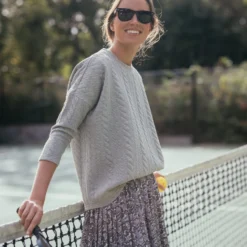 Gray Cable Ally Swing Sweatshirt -Deals Raimenti Store P5MPn3ZAUpczshiId0WKgTevgxzDbvN8 1 scaled