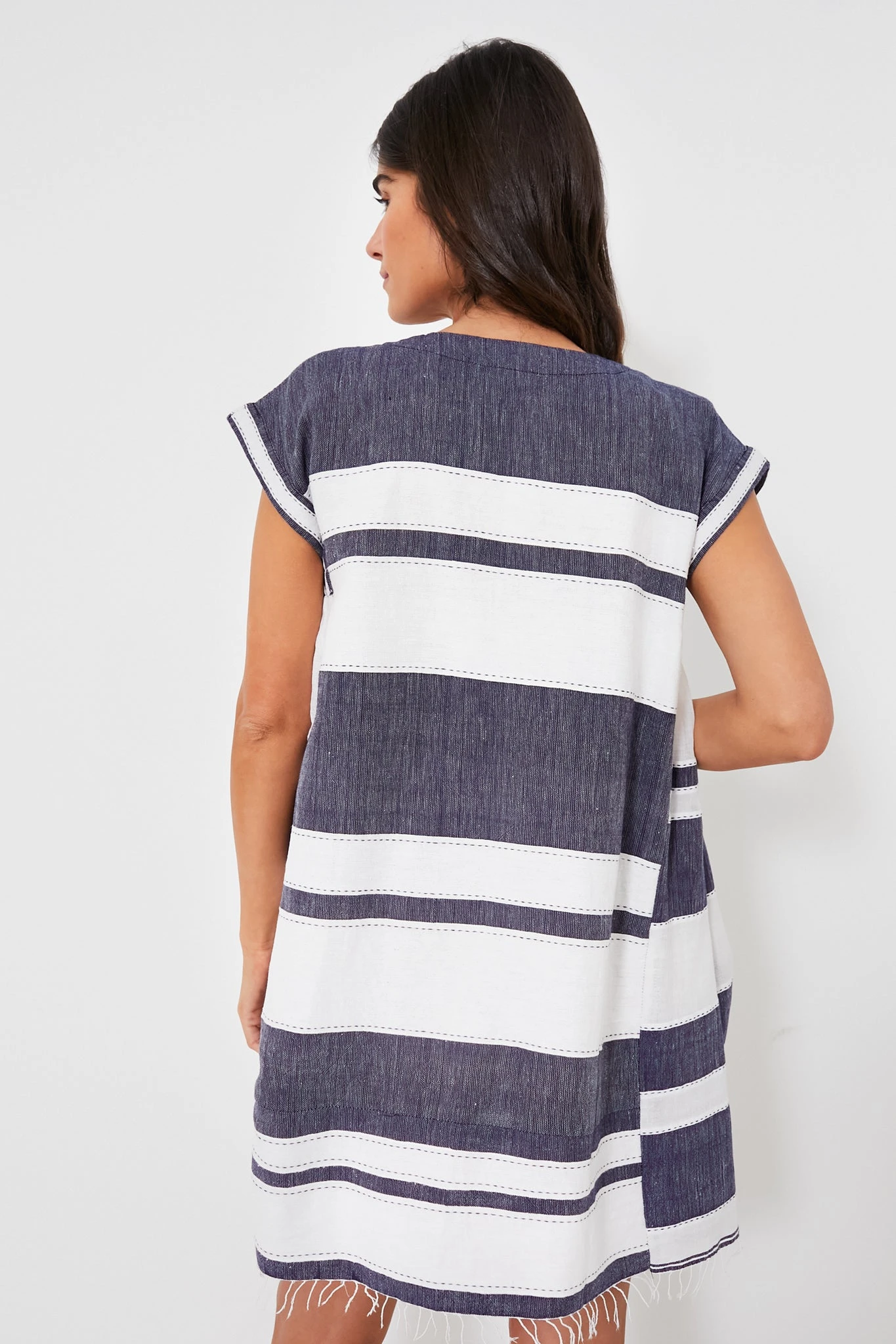 Debre Navy Elina Caftan 6 Debre Navy Elina Caftan - Image 4