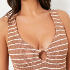 Metallic Cocoa And White Celine One Piece -Deals Raimenti Store QTsdPoD8ryUE76nmoILbaHmNS1NoxRlX 1 scaled