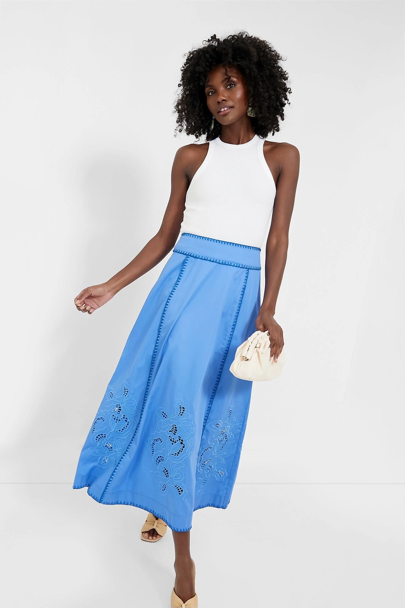 Blue Rosalie Skirt 4 Blue Rosalie Skirt - Image 2