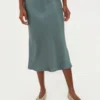 ANINE BING Dark Sage Bar Silk Skirt 1 ANINE BING Dark Sage Bar Silk Skirt -Deals Raimenti Store RxE60Wq8f9FiigUUFCjN7gEmJicvfHqH 1 scaled