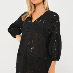 Noir Eyelet Cleo Mini Coverup 10 Noir Eyelet Cleo Mini Coverup -Deals Raimenti Store TjTeUJdQlwOASlcP03fmyLZ5a7iBVHfM 1 scaled