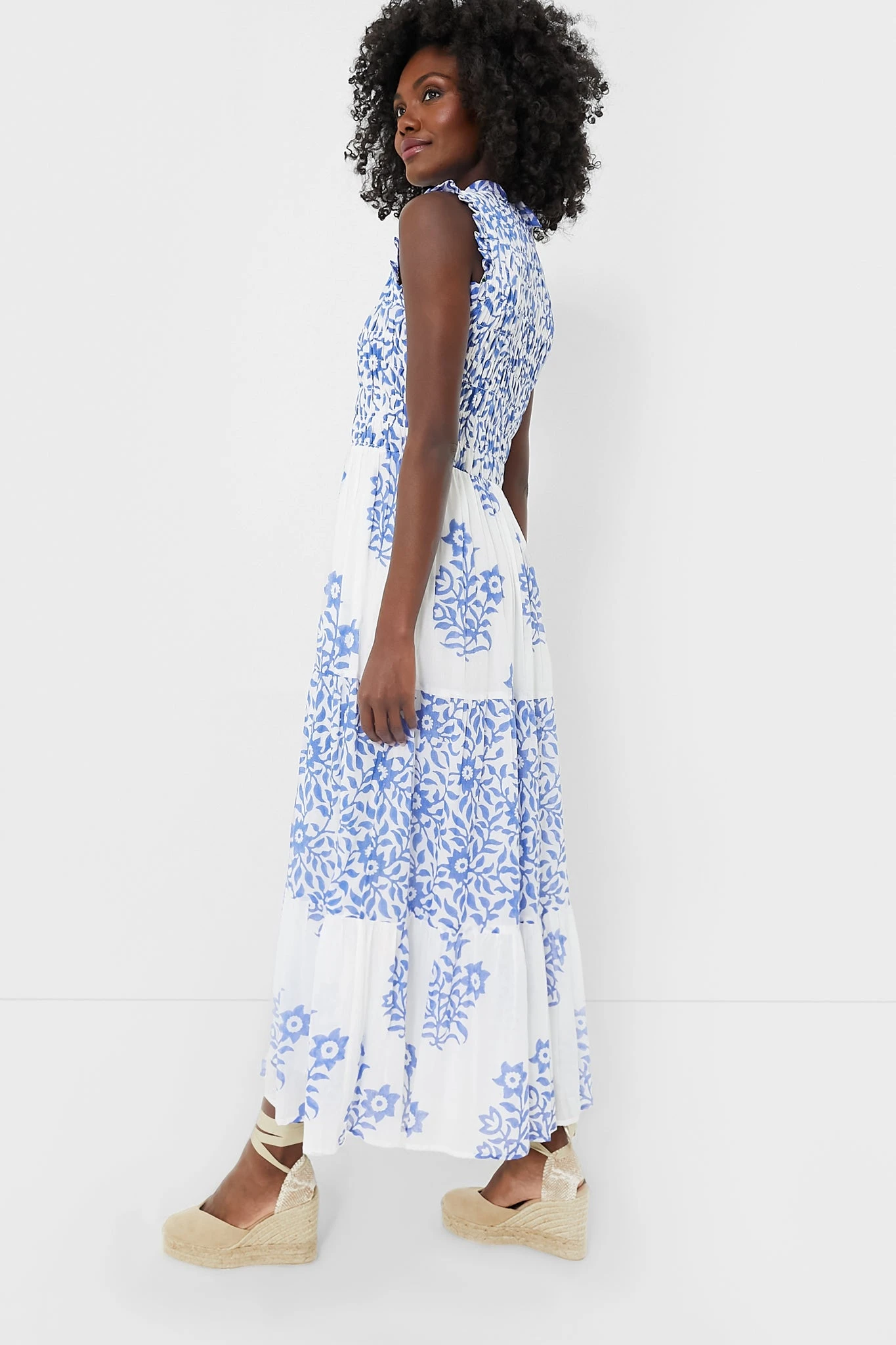 Jakarta Peri Sleeveless Smocked Maxi 5 Jakarta Peri Sleeveless Smocked Maxi - Image 3