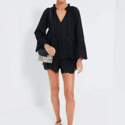 Tangier Border Embroidered Nero Jasper Shorts 11 Tangier Border Embroidered Nero Jasper Shorts -Deals Raimenti Store USEzPU6UxL64wRrdCCHF2h7URJcRP3cA 1 scaled