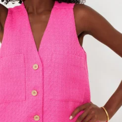 Hot Pink Textured Myla Romper 12 Hot Pink Textured Myla Romper -Deals Raimenti Store Uj0VPRBQ0xpc7lD20rtEqUJwHsm80XfP 1