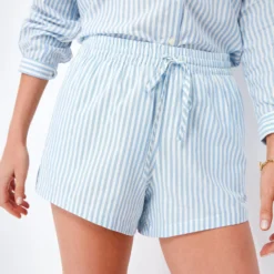 Blue Oxford Stripe Dora Short -Deals Raimenti Store WIDYAOJoUjBEMYNiT2Df54SoiL2ZNNNL 1 scaled
