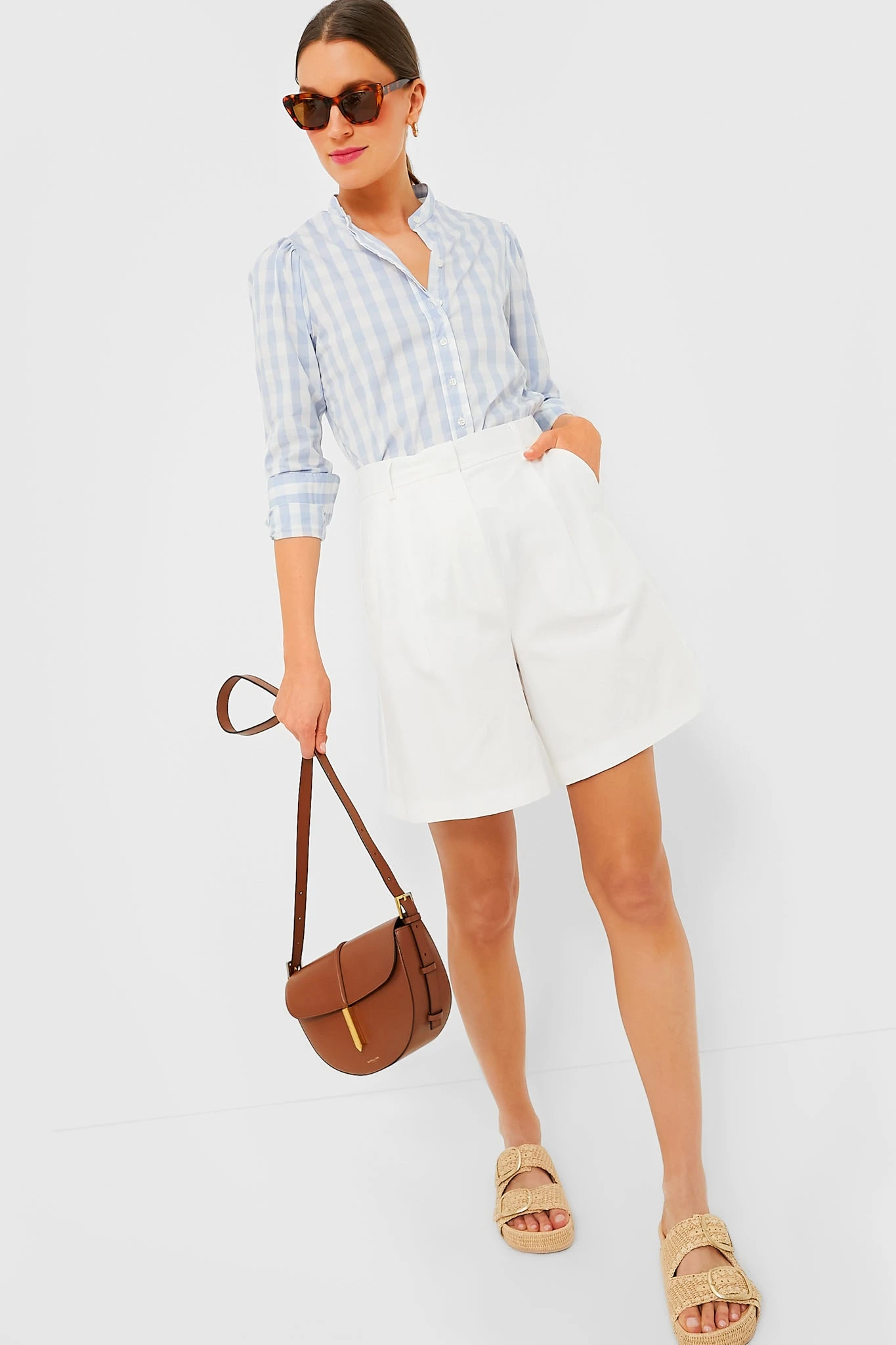 Weekend Max Mara Ivory Ecuba Shorts 4 Weekend Max Mara Ivory Ecuba Shorts - Image 2