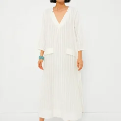 White Carolina Caftan