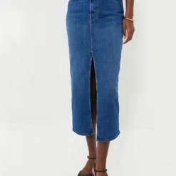 MOTHER How Are Hue? The Reverse Pencil Pusher Skirt