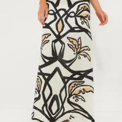 Malambo White Carmenza Skirt