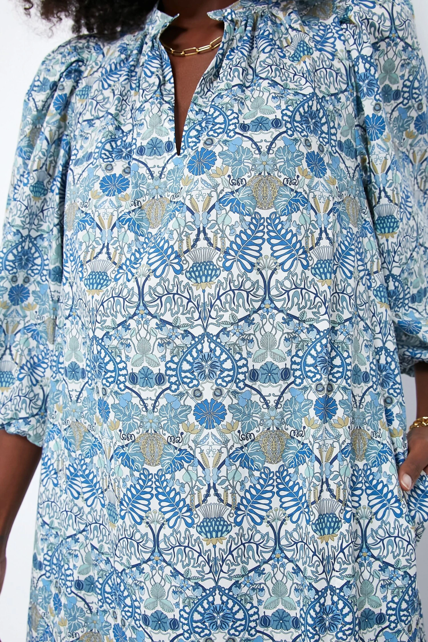 Blue Morris Allotment Maya Dress 7 Blue Morris Allotment Maya Dress - Image 5