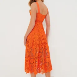 SELF PORTRAIT Orange Lace Midi Dress -Deals Raimenti Store Y6QeW6Fm89bUxTMsTtss8xbQpMYdarV2 1 scaled