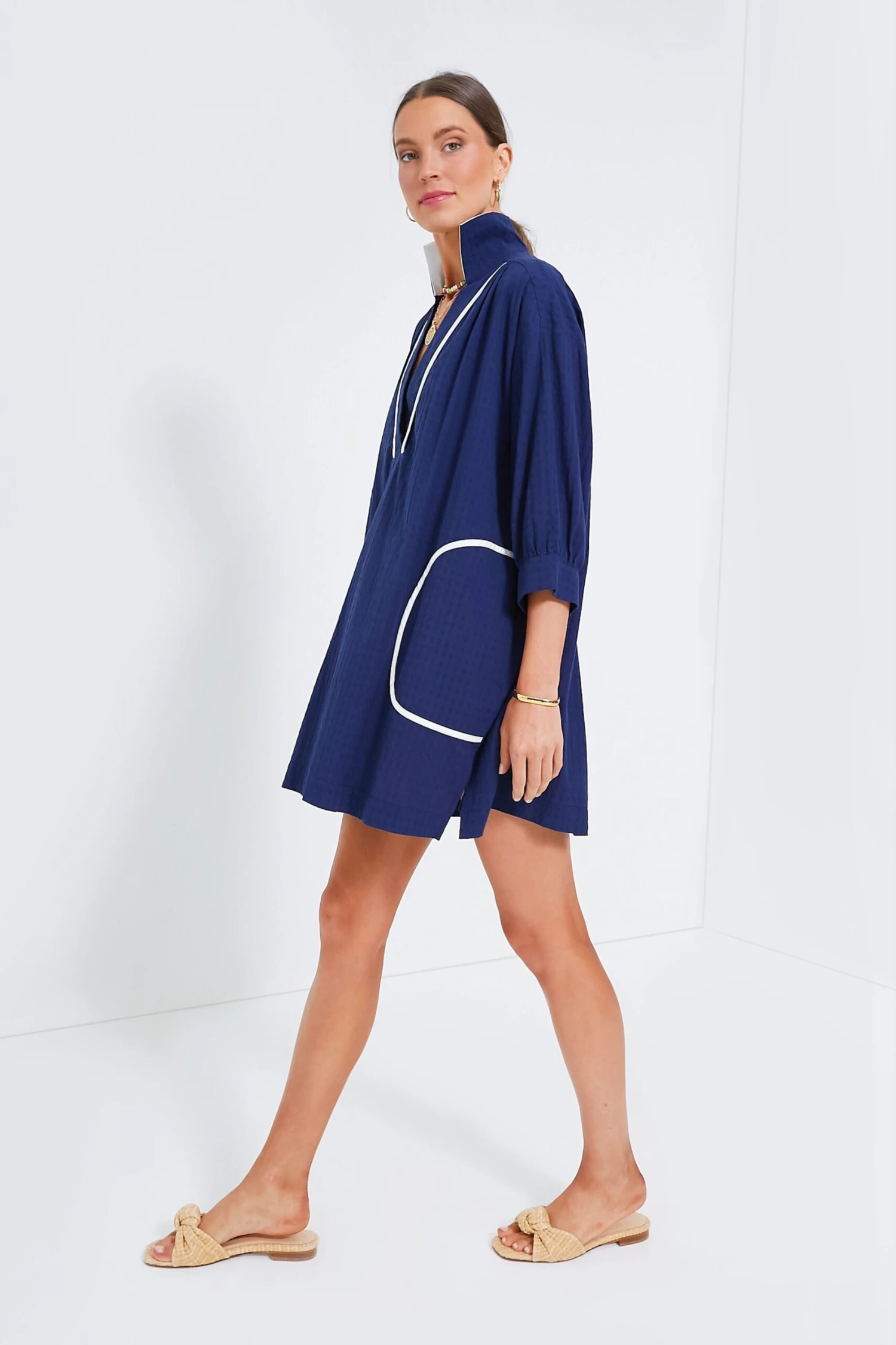 Navy Lizzie Coverup 5 Navy Lizzie Coverup - Image 3