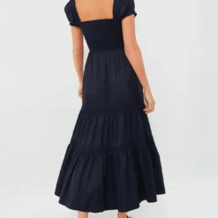 Tory Burch Medium Navy Smocked Cotton Dress 11 Tory Burch Medium Navy Smocked Cotton Dress -Deals Raimenti Store Yz7MoZJGxoYTPe6kQv9X4sgxpp4ZBd8G 1