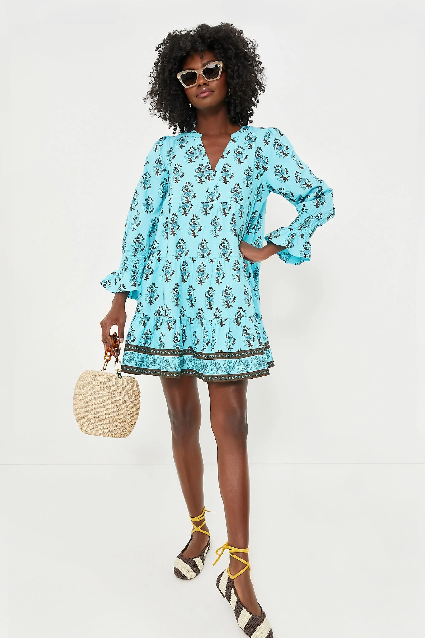 Tropical Turquoise Bouquet Kenzo Coverup 3 Tropical Turquoise Bouquet Kenzo Coverup